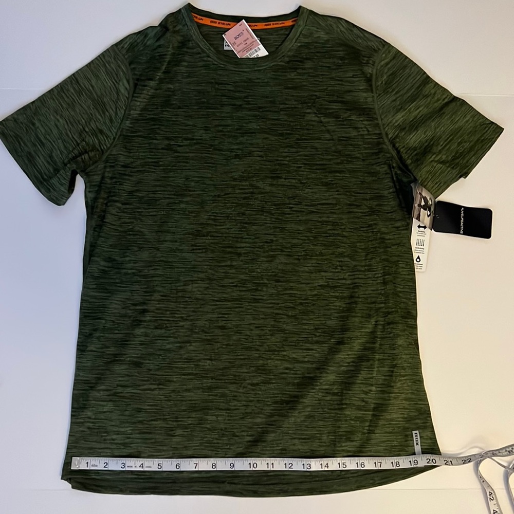 NWT RBX GREEN ATHLETIC WORKOUT MEN’S SHIRT SIZE L